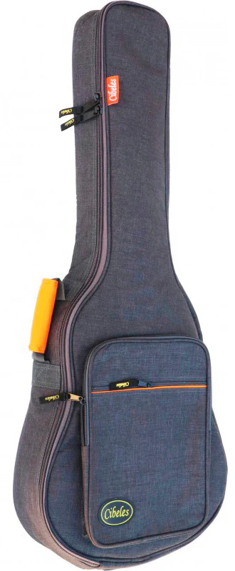 AUVISA FGC15G FUNDA GUITARRA ESPAÑOLA 15MM GRIS