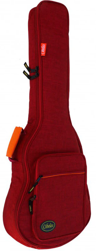 AUVISA FGC15RD FUNDA GUITARRA ESPAÑOLA 15MM ROJA