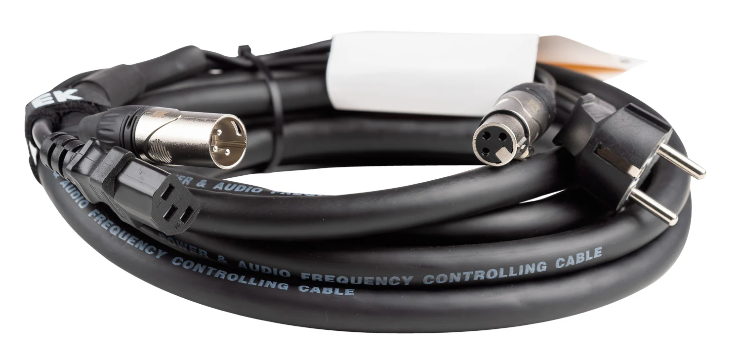 AUVISA PA003/15 MANGUERA CABLE AUDIO CORRIENTE ALIMENTACION DE 15 METROS
