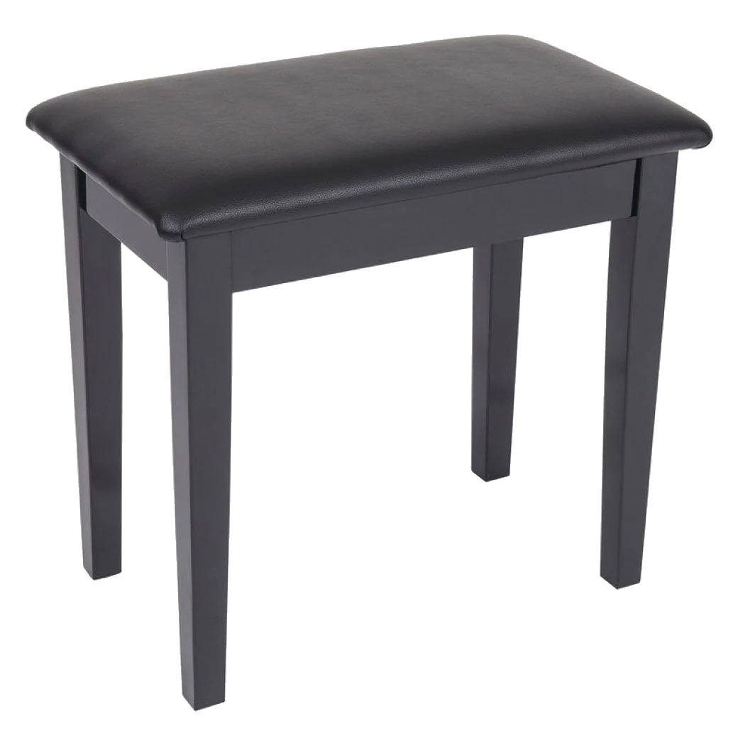 AUVISA PRA001 BANQUETA PIANO NEGRO MATE
