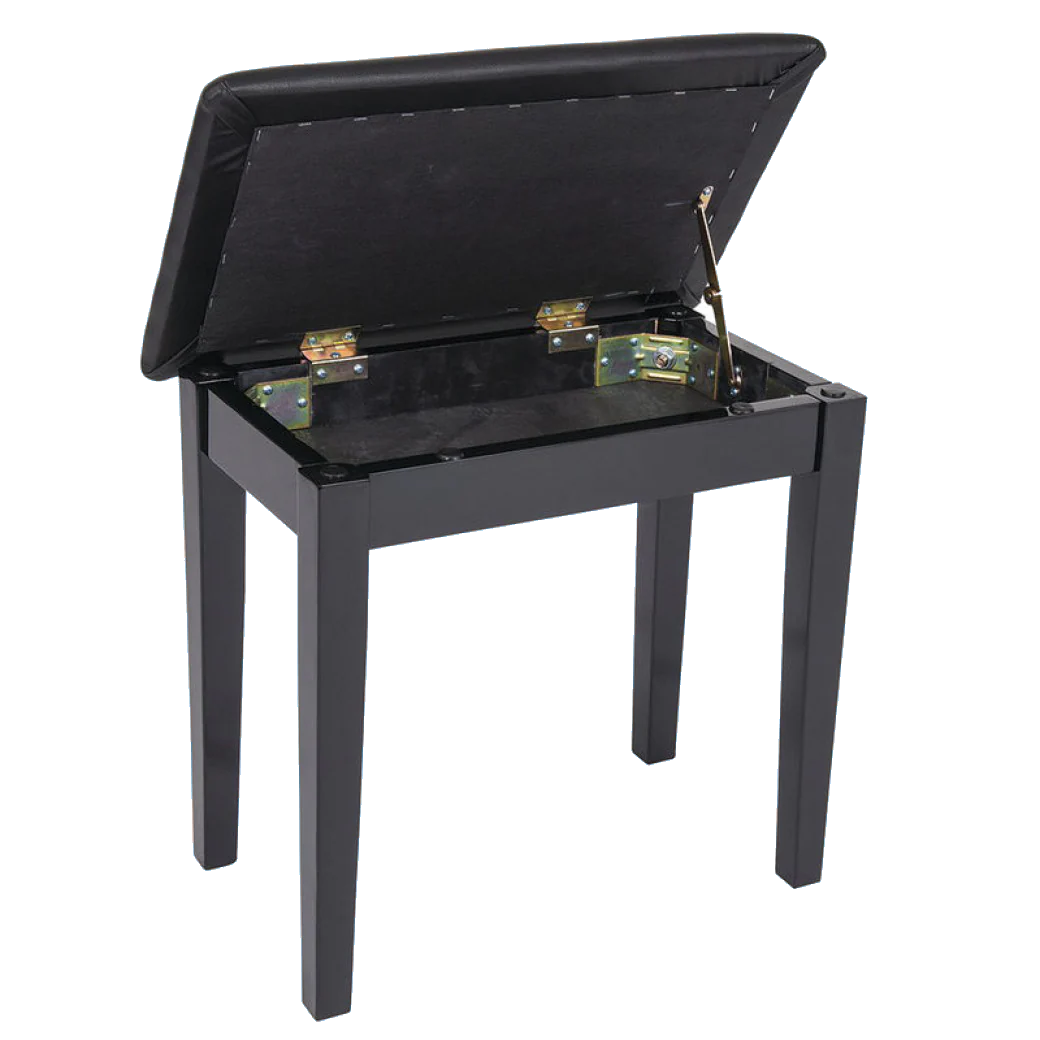 AUVISA PRA001 BANQUETA PIANO NEGRO MATE - Image 2