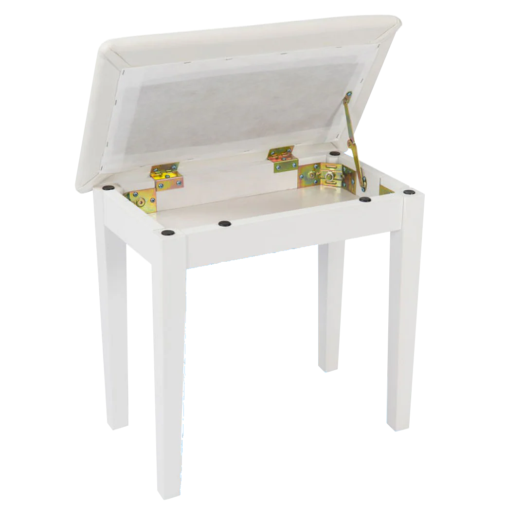 AUVISA PRA007 BANQUETA PIANO BLANCO MATE - Image 2