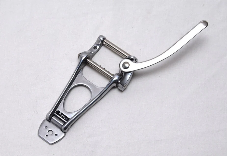 BIGSBY TP3612001 B12 VIBRATO TAILPIECE NICKEL NO BRIDGE FOR SOLID BODY & ARCH TOP GUITARS