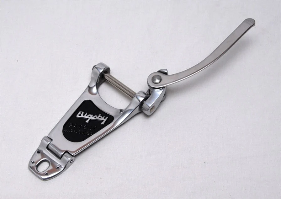 BIGSBY TP3630001 B3 VIBRATO TAILPIECE NICKEL NO BRIDGE FOR ARCH TOP GUITARS