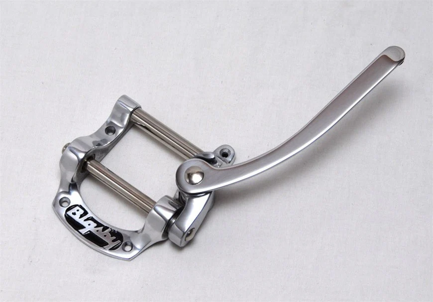 BIGSBY TP3640001 B5 VIBRATO NICKEL HORSESHOE STYLE NO BRIDGE FOR FLAT SOLID BODY GUITARS