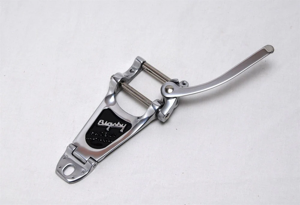 BIGSBY TP3670001 B7 VIBRATO WITH TENSION BAR NICKEL NO BRIDGE SOLID BODY & THIN ARCH TOP GUITARS