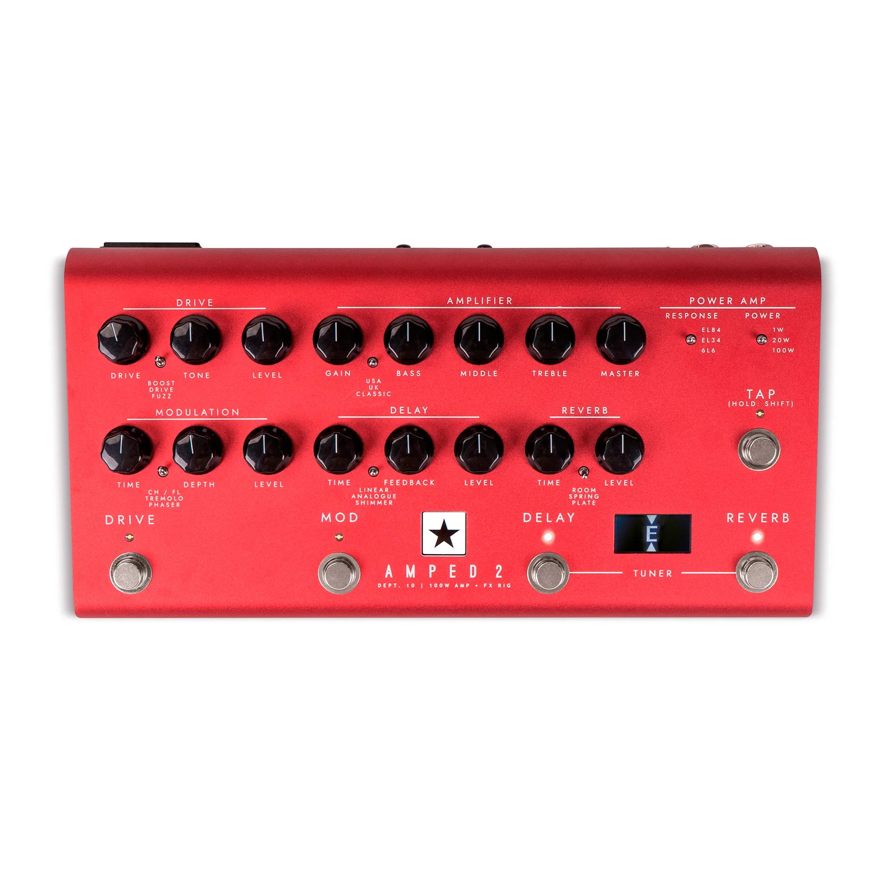 BLACKSTAR DEPT. 10 AMPED 2 PEDAL AMPLIFICADOR GUITARRA - Image 14