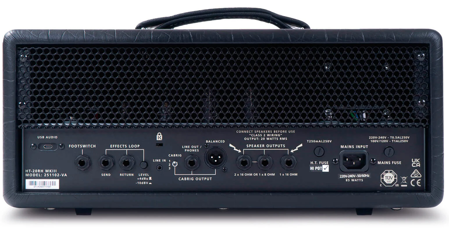 BLACKSTAR HT-20RH MKIII AMPLIFICADOR CABEZAL GUITARRA - Image 4