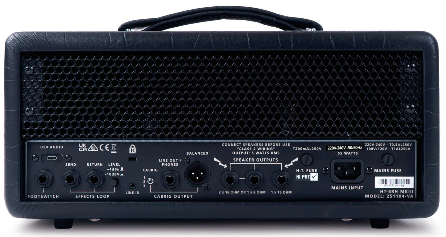 BLACKSTAR HT-5RH MKIII AMPLIFICADOR CABEZAL GUITARRA - Image 4
