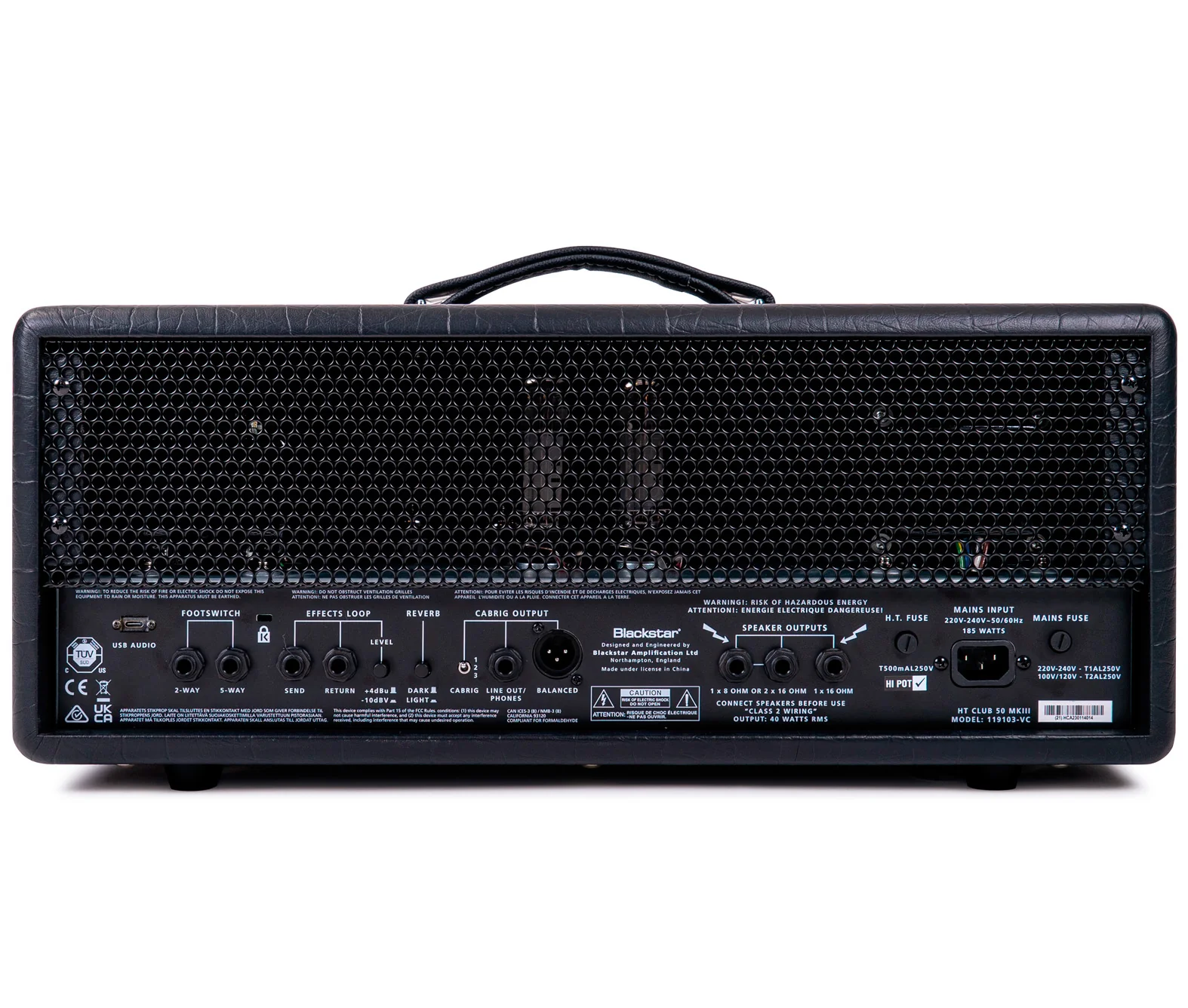BLACKSTAR HT CLUB 50H MKIII AMPLIFICADOR CABEZAL GUITARRA - Image 4