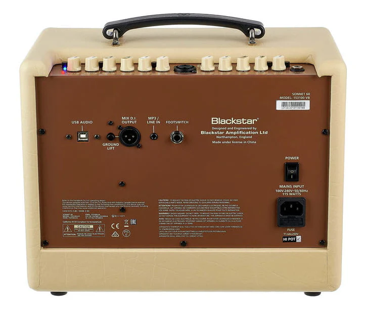 BLACKSTAR SONNET 60 BLONDE AMPLIFICADOR GUITARRA ACUSTICA - Image 6