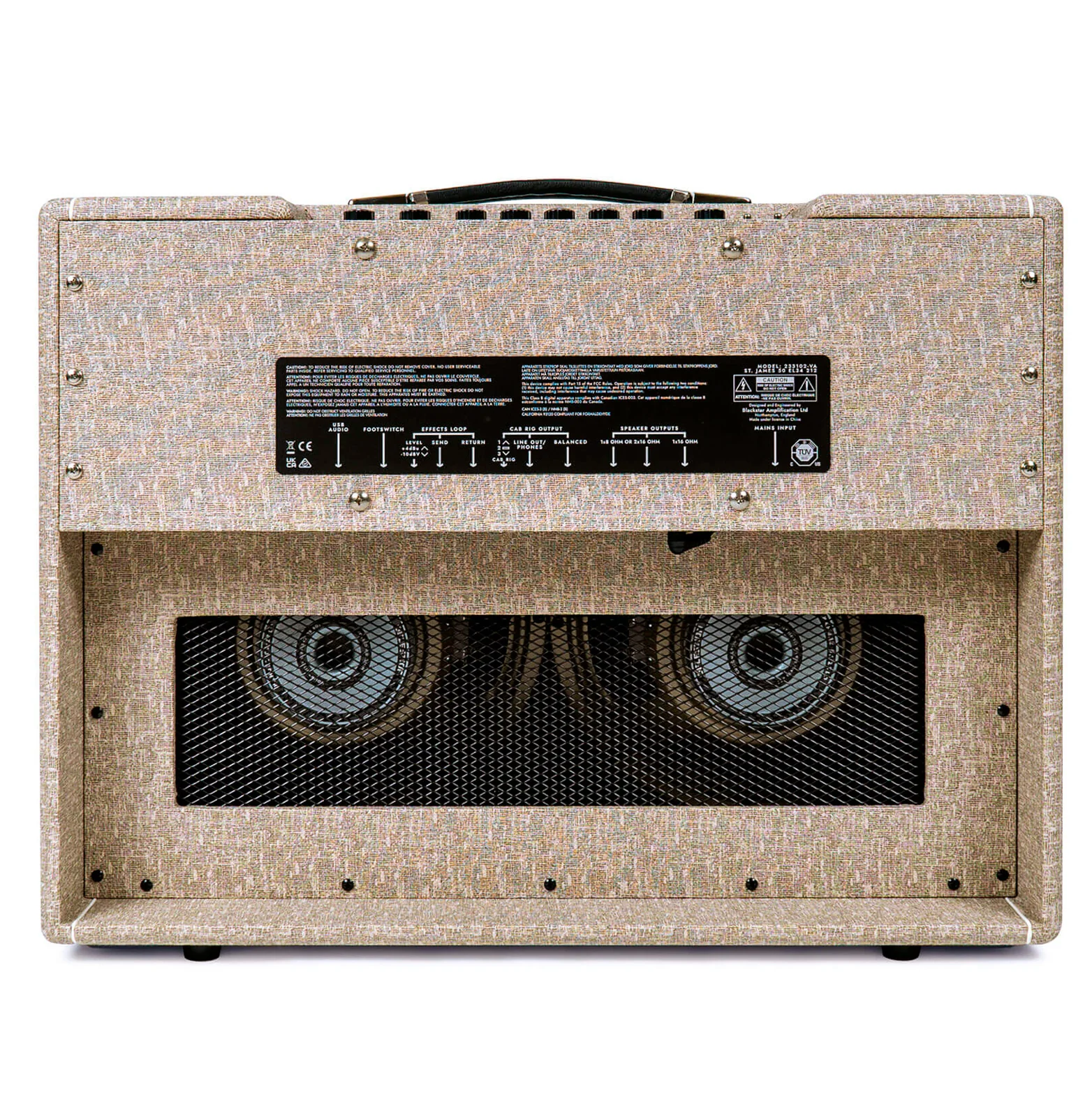 BLACKSTAR ST JAMES 50 212 EL34 FAWN AMPLIFICADOR GUITARRA - Image 5