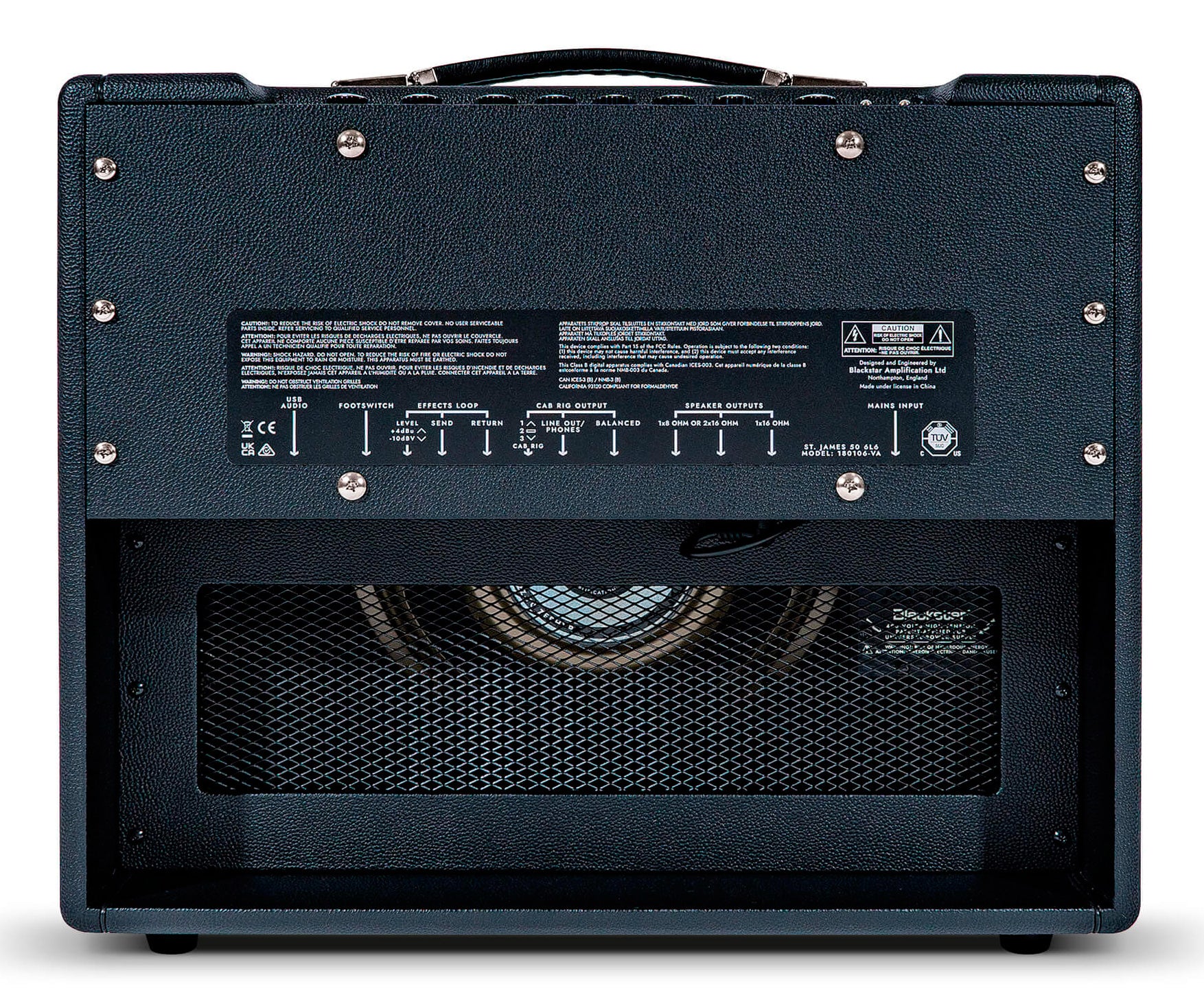 BLACKSTAR ST JAMES 50 6L6 BLACK AMPLIFICADOR GUITARRA - Image 5