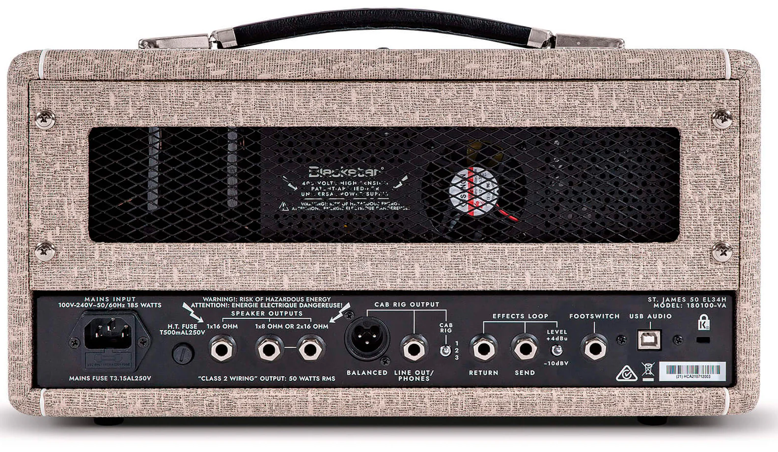 BLACKSTAR ST JAMES 50 EL34H FAWN AMPLIFICADOR CABEZAL GUITARRA - Image 4
