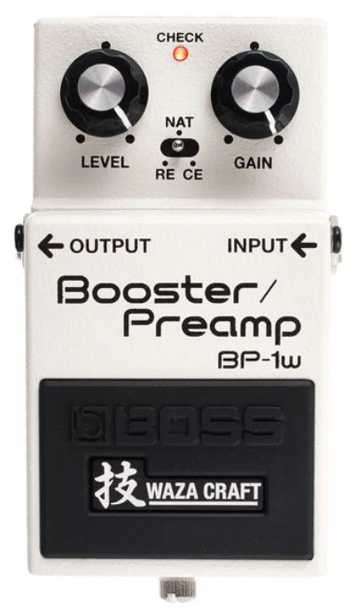 BOSS BP1W WAZA CRAFT PEDAL BOOSTER PREAMPLIFICADOR