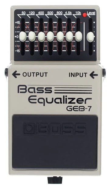 BOSS GEB7 PEDAL ECUALIZADOR BAJO