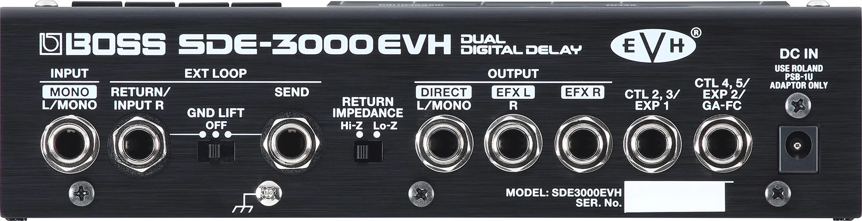 BOSS SDE3000EVH EDDIE VAN HALEN PEDAL DELAY DIGITAL - Image 4