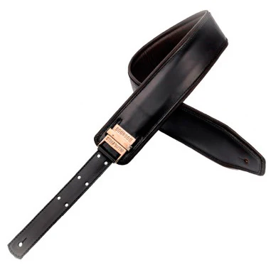 BOURBON STRAP CLIP CLAP BLACK CORREA GUITARRA NEGRA