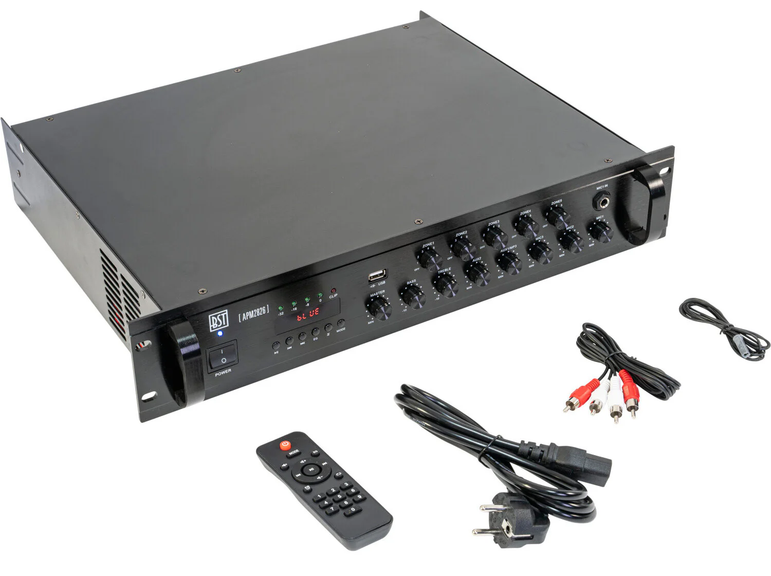 BST APM2826 AMPLIFICADOR MEGAFONIA 5 ZONAS - Image 3