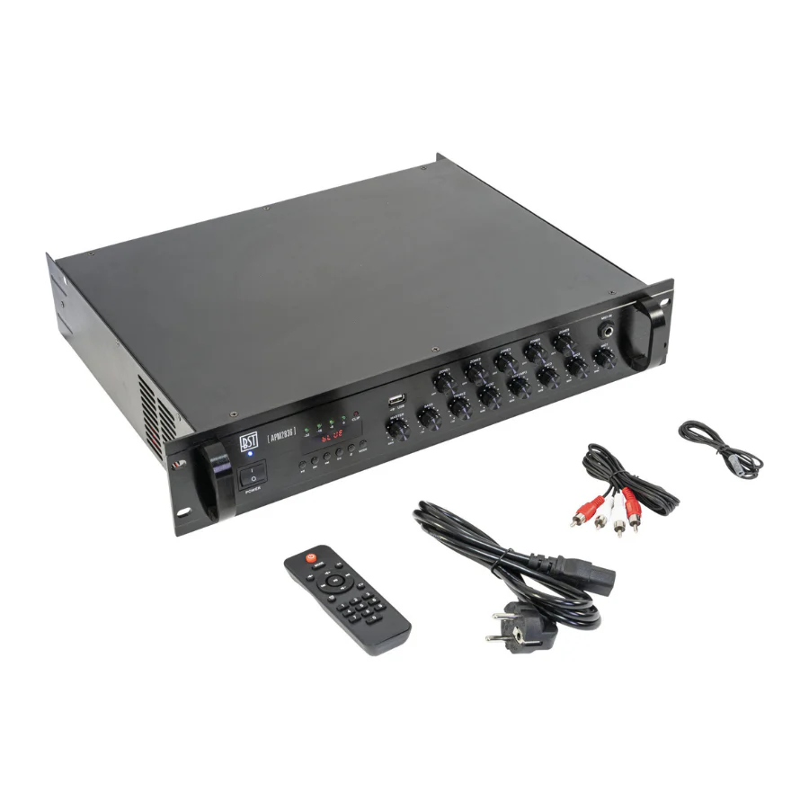 BST APM2836 AMPLIFICADOR MEGAFONIA 5 ZONAS - Image 4