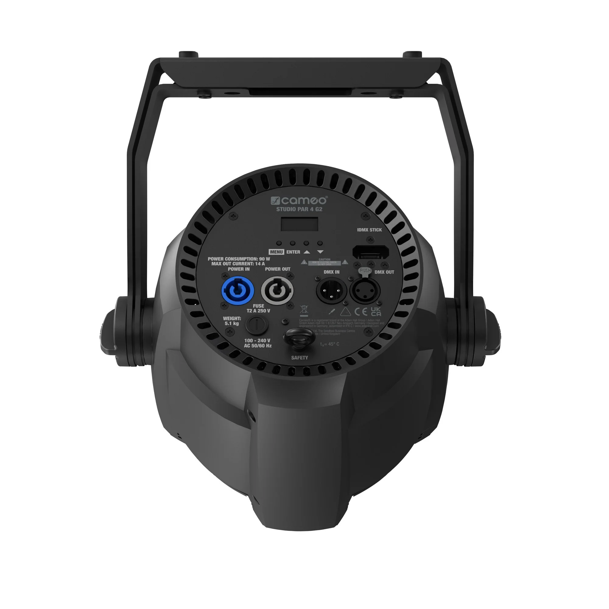 CAMEO CLPST4G2 FOCO PAR LED RGBW CON 12 LUCES - Image 6