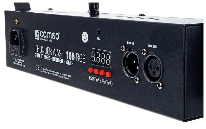 CAMEO CLTW100RGB THUNDERWASH ESTROBO CEGADORA Y WASHER 132X0.2W RGB - Image 2