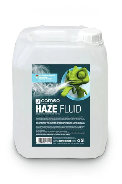CAMEO HAZE FLUID 5L LIQUIDO DE NEBLINA DE LARGA DURACION SIN ACEITE 5 LITROS