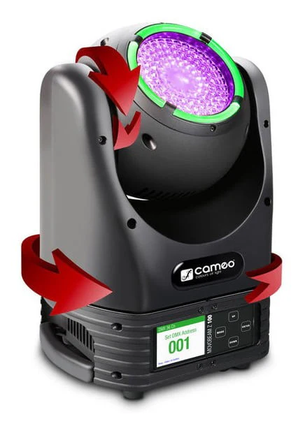 CAMEO MBZ100 MOVO BEAM CABEZA MOVIL CON ANILLO LED - Image 7