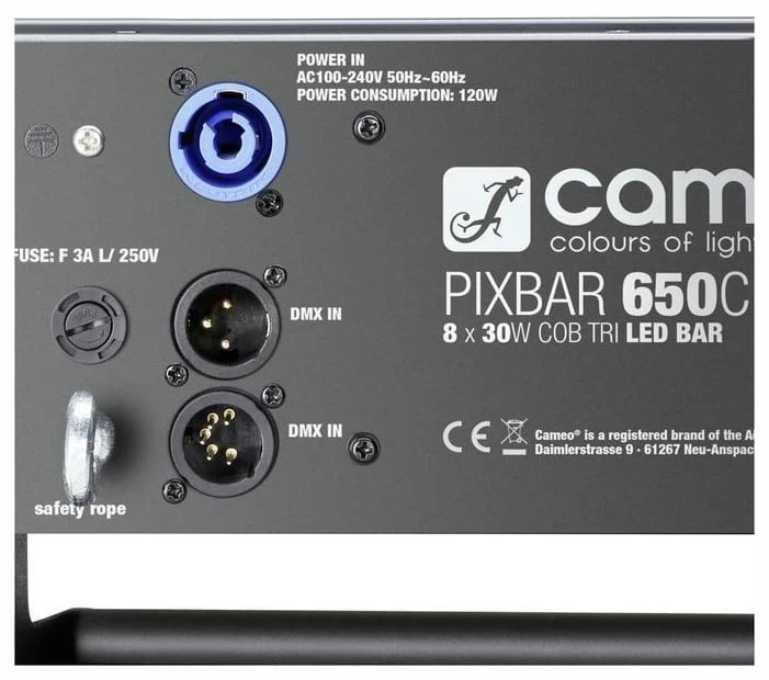 CAMEO PIXBAR 650C PRO BARRA LED COB 8X30W - Image 8