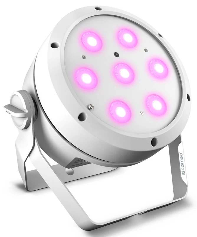 CAMEO ROOT PAR4 WH FOCO PAR 7 LED RGBW DE 4W BLANCO