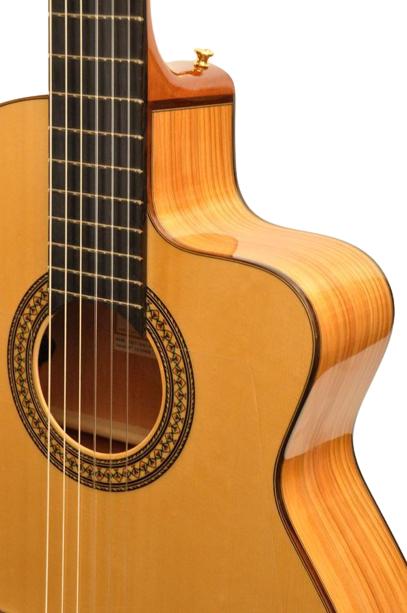 CAMPS CUT500S CUTAWAY GUITARRA FLAMENCA ELECTRIFICADA - Image 3