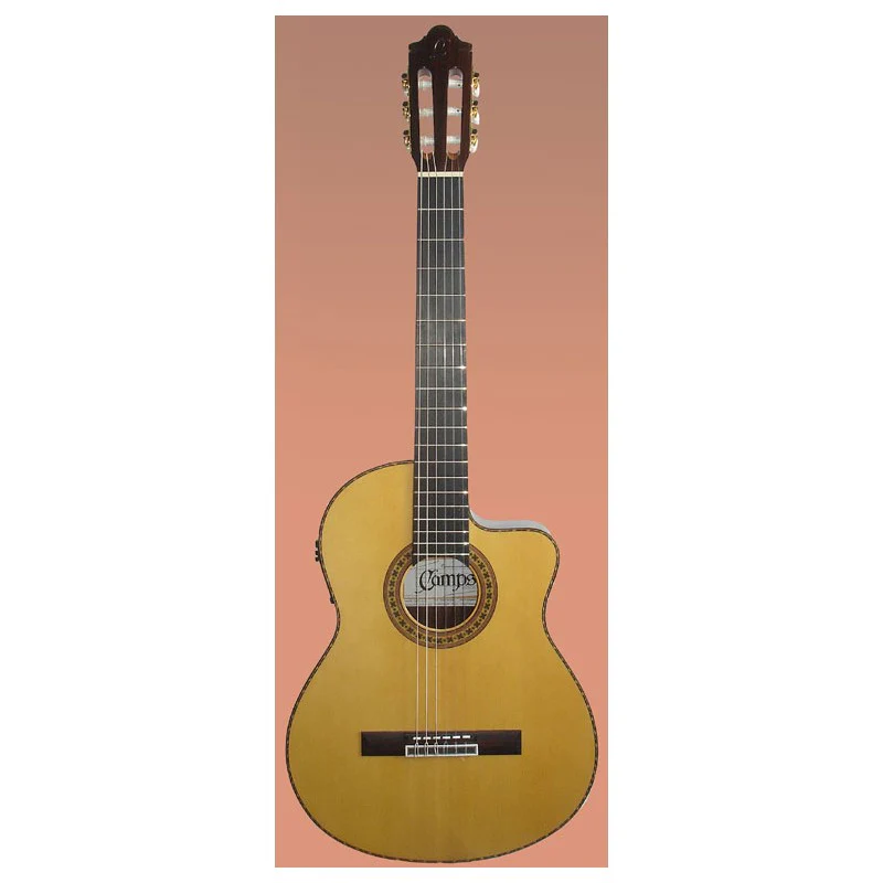 CAMPS NAC4S CUTAWAY GUITARRA ESPAÑOLA ELECTRIFICADA - Image 4