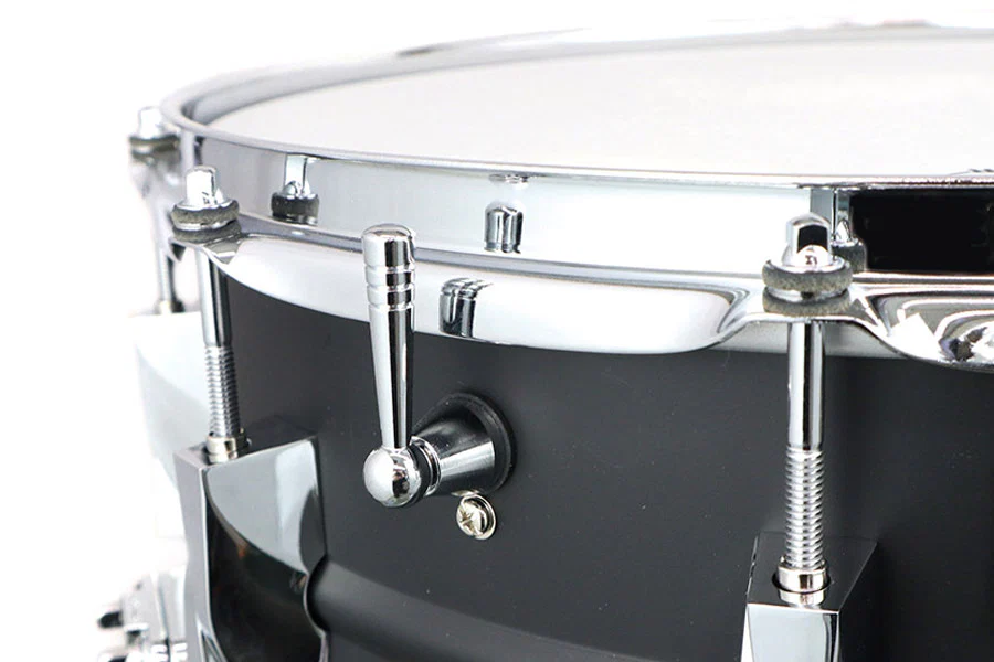 CANOPUS AA-1460 ALUMINIUM ALLOY CAJA BATERIA 14X6 JET BLACK - Image 2