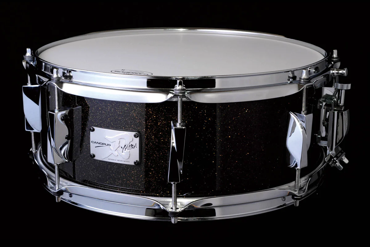 CANOPUS JSB-1465 IBLKSPKL YAIBA II BIRCH CAJA BATERIA ABEDUL 14X6.5 ICE BLACK SPARKLE