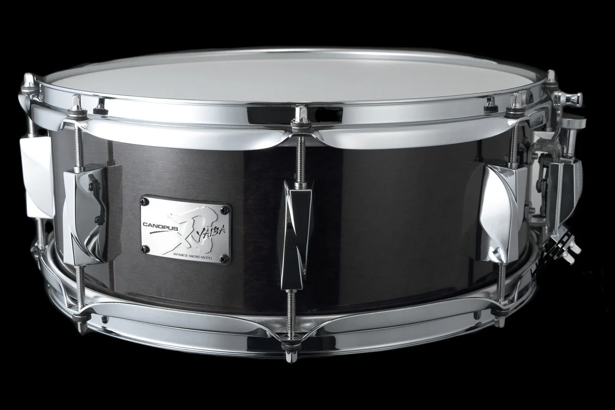 CANOPUS JSM-1455 EBGLOSS YAIBA II MAPLE CAJA BATERIA 14X5.5 EBONY GLOSS