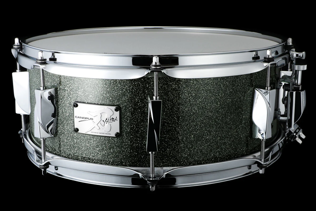 CANOPUS JSM-1455 GSPKL YAIBA II MAPLE CAJA BATERIA 14X5.5 GRAY SPARKLE