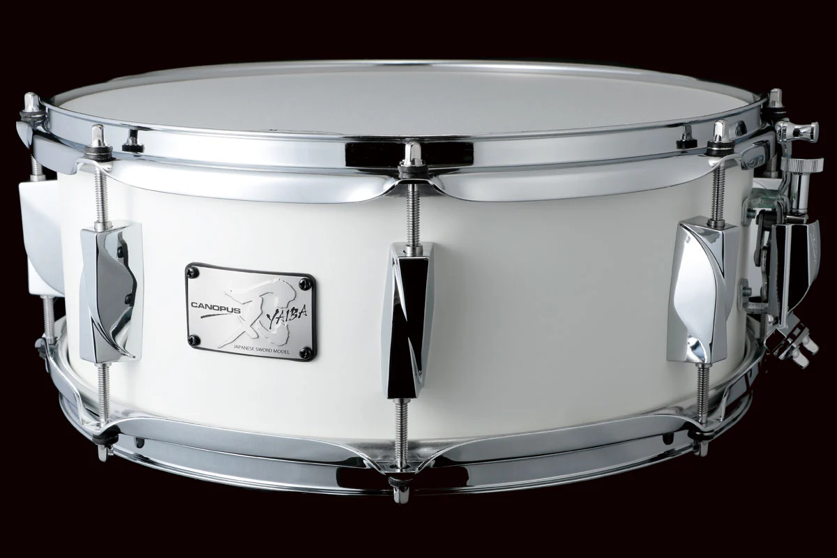 CANOPUS JSM-1455 MATTWH YAIBA II MAPLE CAJA BATERIA 14X5.5 MATTE WHITE