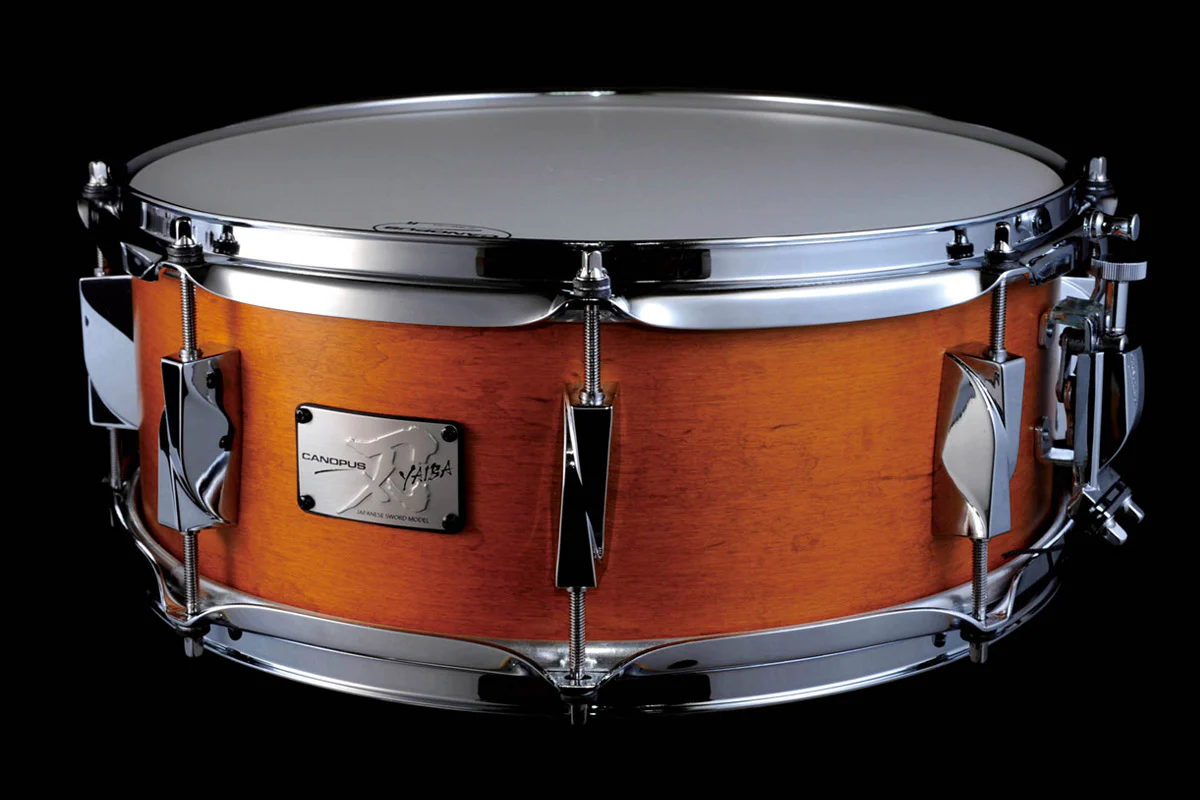CANOPUS JSM-1465 ANT AMB MATT YAIBA II MAPLE CAJA BATERIA 14X6.5 ANTIQUE AMBER MATTE