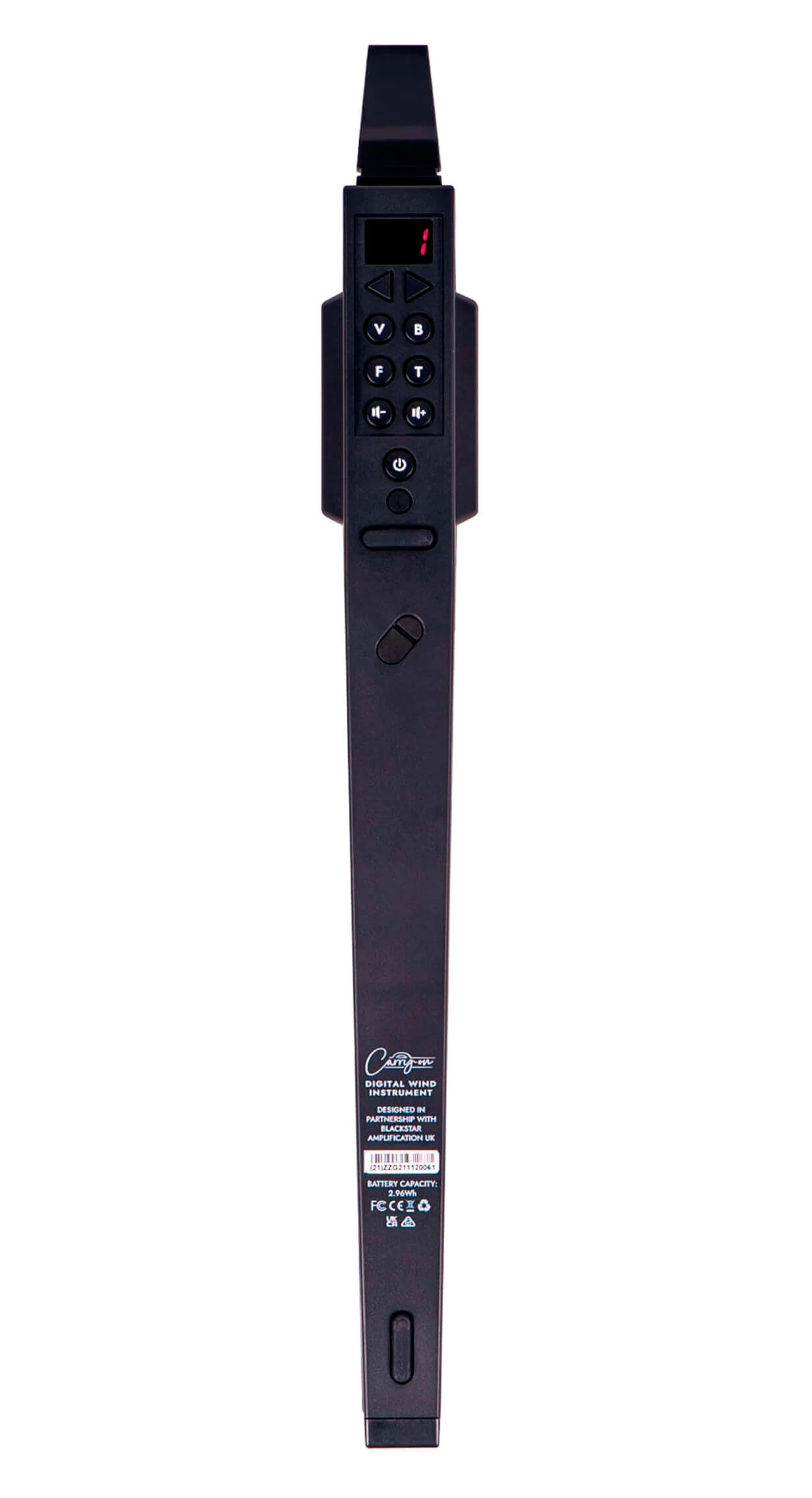 CARRY ON DIGITAL WIND INSTRUMENT BLACK FLAUTA ALTO DIGITAL NEGRA - Image 3