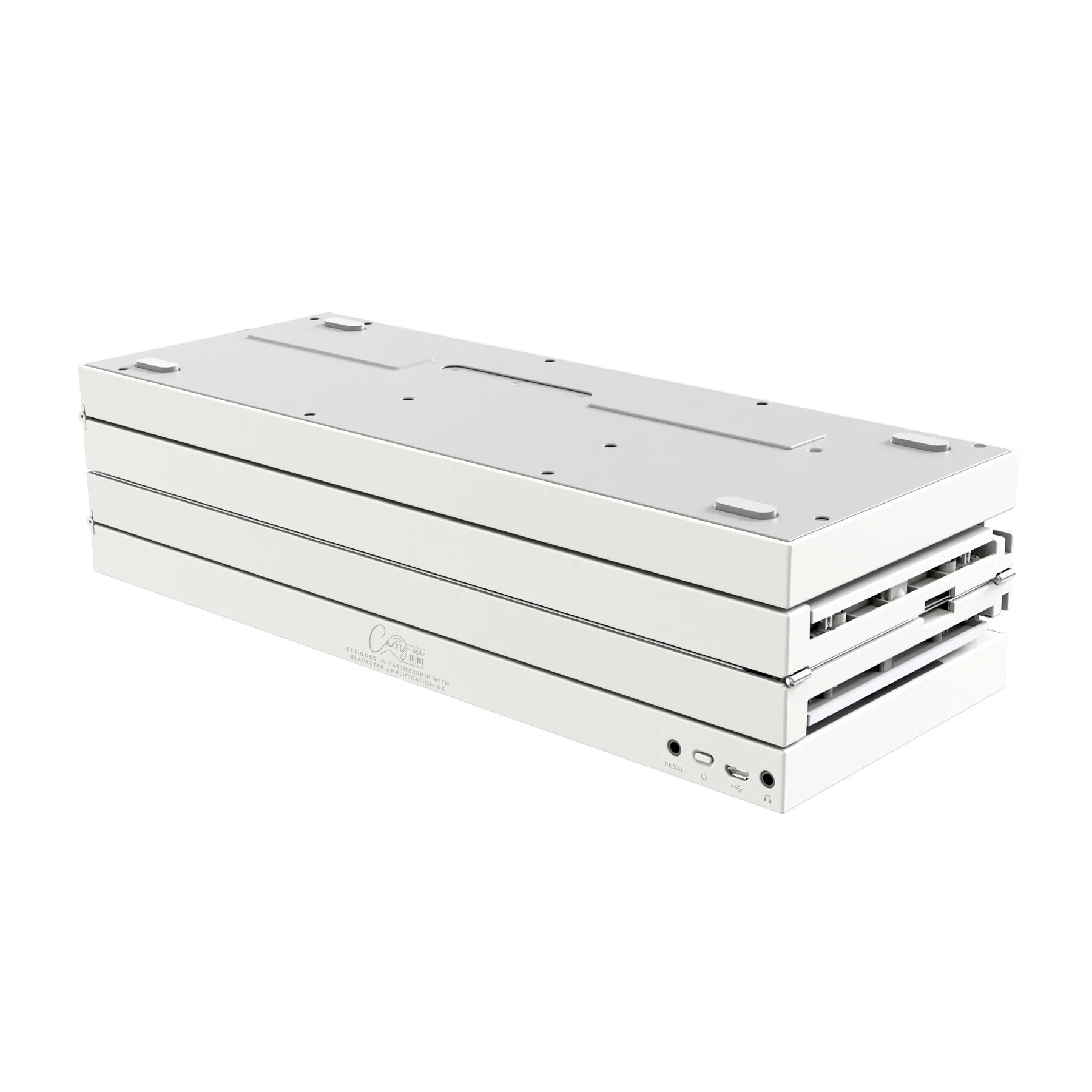 CARRY ON PIANO 88 TOUCH WHITE TECLADO PLEGABLE 88 TECLAS BLANCO - Image 4