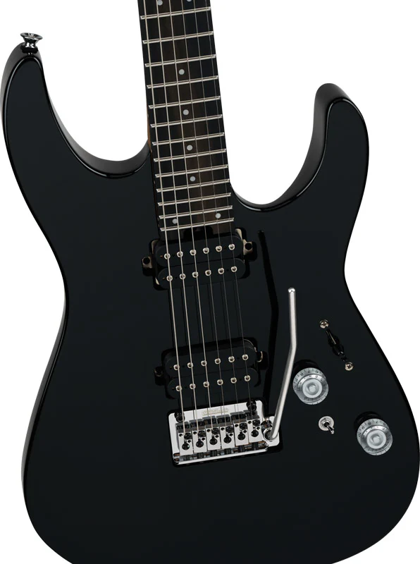 CHARVEL PRO-MOD PLUS DK24 HH 2PT EB GUITARRA ELECTRICA RAVEN BLACK - Image 4
