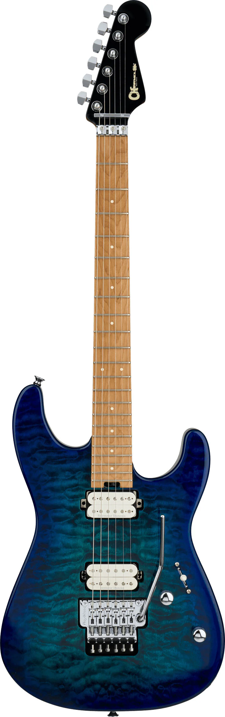 CHARVEL PRO-MOD PLUS SAN DIMAS STYLE 1 HH FRN GUITARRA ELECTRICA CHLORINE BURST