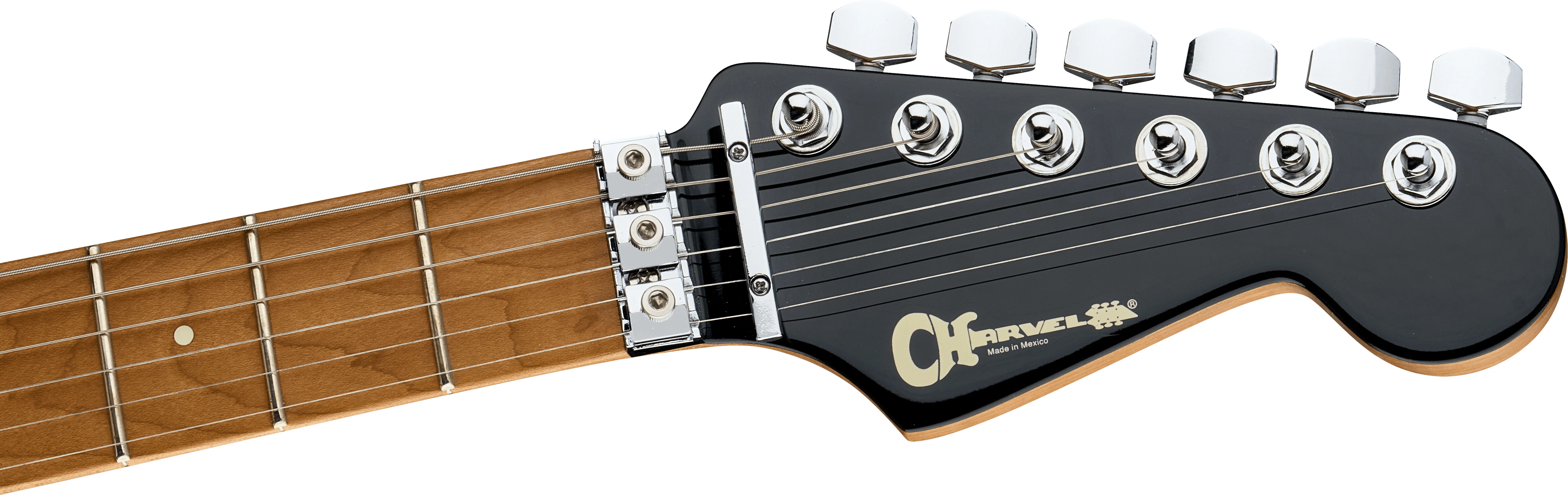 CHARVEL PRO-MOD PLUS SAN DIMAS STYLE 1 HH FRN GUITARRA ELECTRICA CHLORINE BURST - Image 5