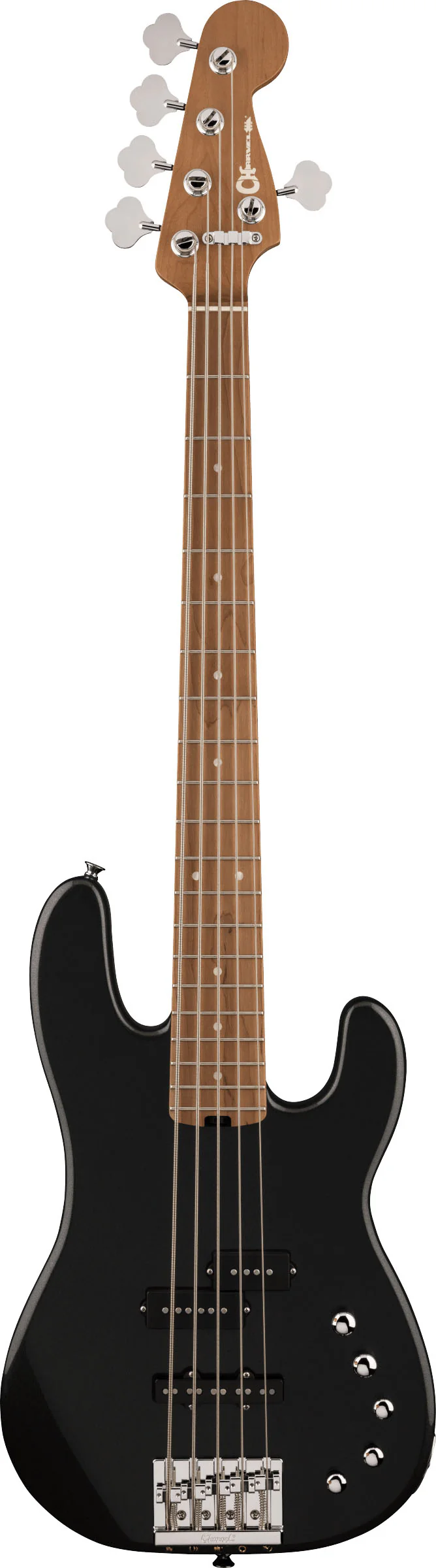 CHARVEL PRO-MOD SAN DIMAS BASS PJ V CMN BAJO ELECTRICO 5 CUERDAS METALLIC BLACK