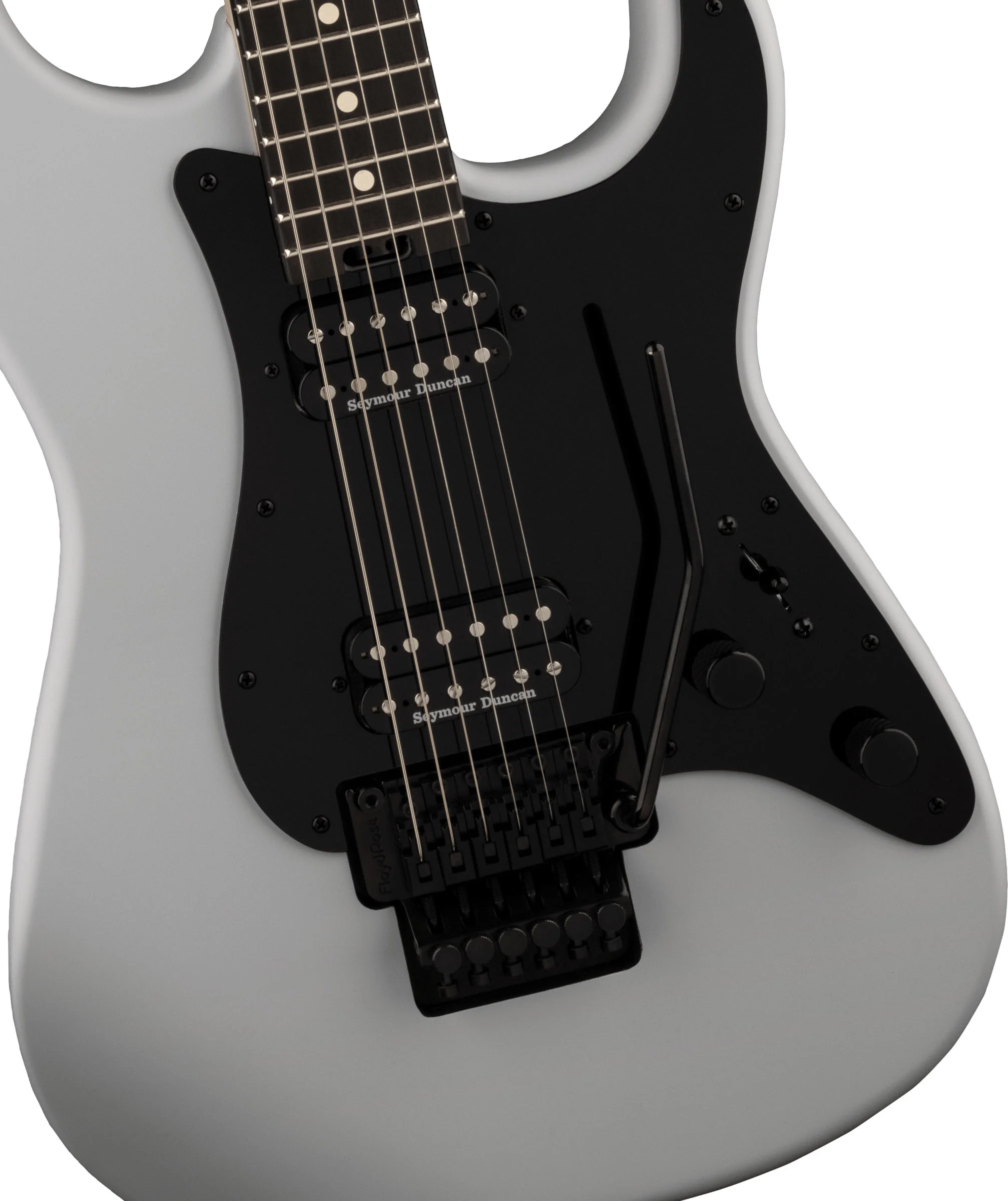 CHARVEL PRO-MOD SO-CAL STYLE 1 HH FR EB GUITARRA ELECTRICA SATIN PRIMER GRAY - Image 4