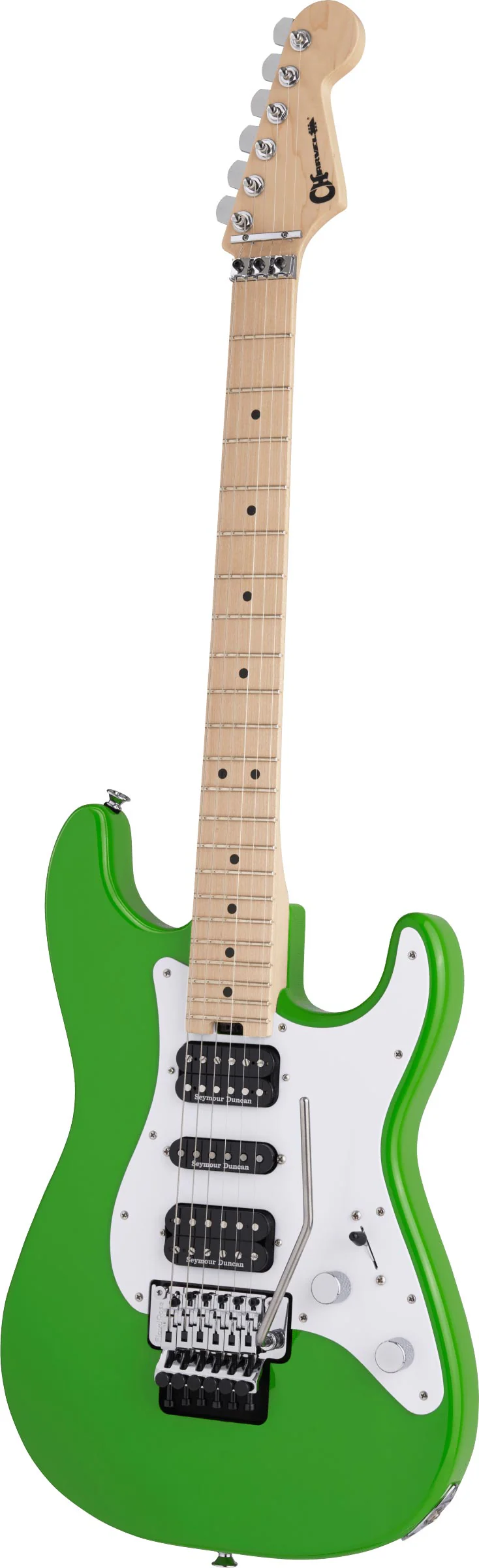 CHARVEL PRO-MOD SO-CAL STYLE 1 HSH FR MN GUITARRA ELECTRICA SLIME GREEN - Image 3