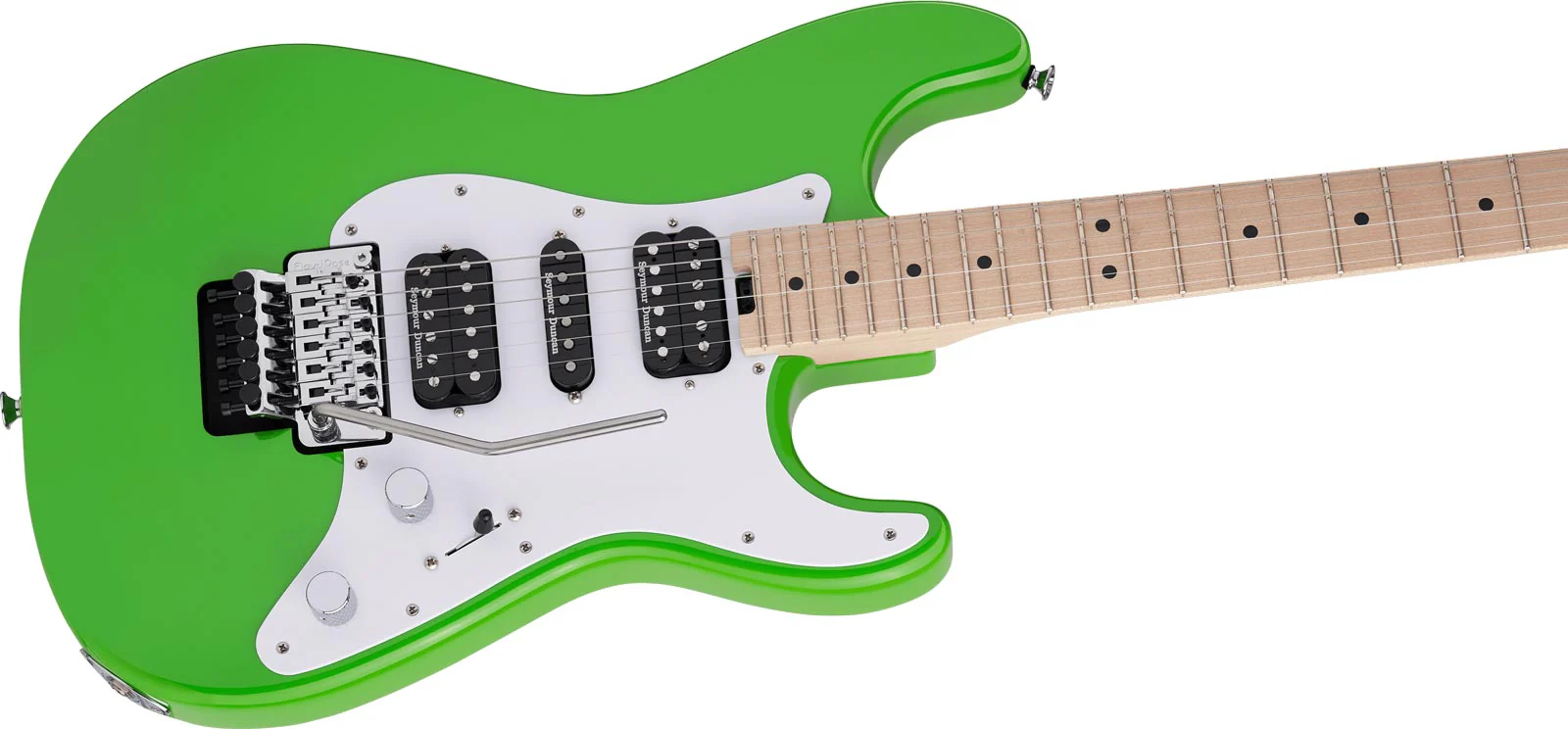 CHARVEL PRO-MOD SO-CAL STYLE 1 HSH FR MN GUITARRA ELECTRICA SLIME GREEN - Image 5