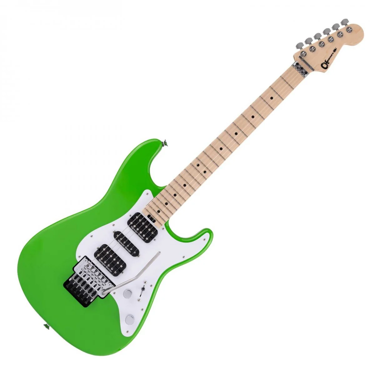 CHARVEL PRO-MOD SO-CAL STYLE 1 HSH FR MN GUITARRA ELECTRICA SLIME GREEN - Image 9