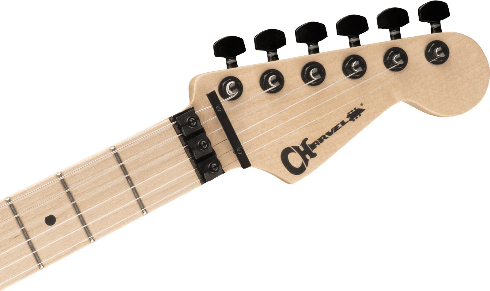 CHARVEL SATCHEL SIGNATURE PRO-MOD DK22 HH FR MN GUITARRA ELECTRICA SATIN WHITE BENGAL - Image 5