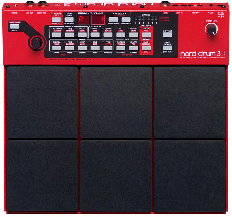 CLAVIA NORD DRUM 3P SINTETIZADOR DE PERCUSION